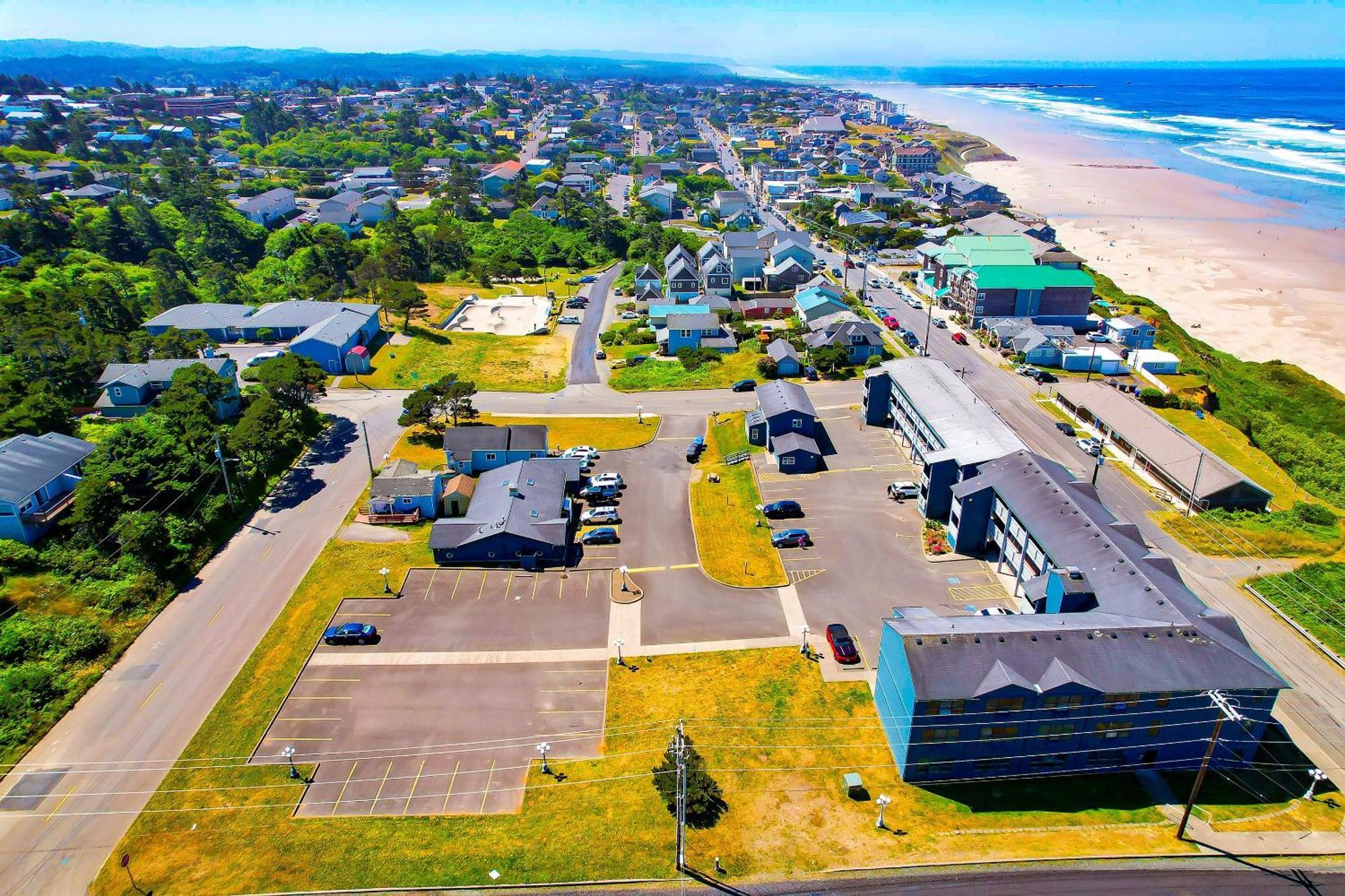 Oyo Waves Hotel Newport Or - Nye Beach Eksteriør bilde